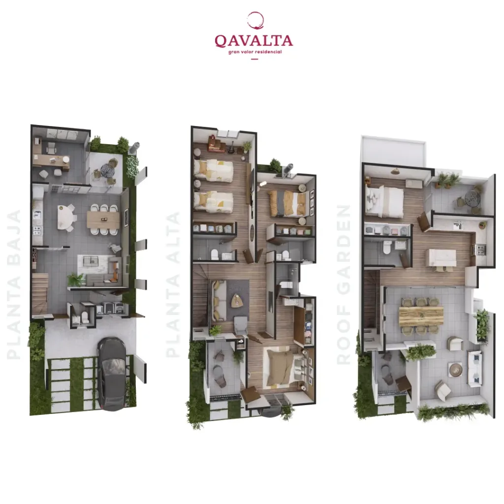 PLANTAS LOUREIRA ROOF