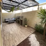 Patio posterior Brachetto